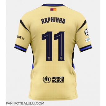 Barcelona Raphinha Belloli #11 Tricou Fotbal Replică 2025-26 Barbati Deplasare